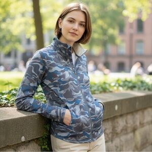 Yoga Smoga Zip Up Camo Jacket